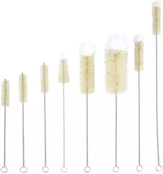 Westfalia Reinigungsb&uuml;rsten-Set f&uuml;r Flaschen & Gl&auml;ser, 8-teilig