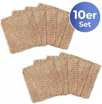 Maximex Kupfertuch Reinigungstuch kupferfarben, 10er-Set (96605733-0)
