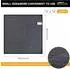 LuxusKollektion Mikrofaser Reinigungstücher 30x30cm, grau, 6er Set