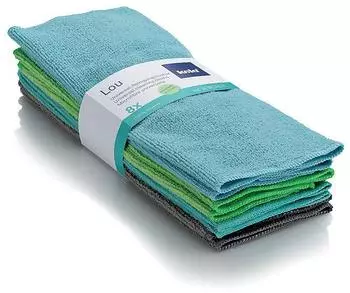 Kela Lou Universaltücher Mikrofaser 30x30cm, 8-teilig (11684)
