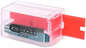 KS Tools Ersatz-Kunststoff-Schaberklingen, 10er Pack (911.8128)