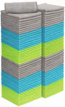 LuxusKollektion Mikrofaser Reinigungstücher 30x30cm, 100 Stück