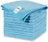 LuxusKollektion Mikrofaser-Reinigungstücher himmelblau 32x32cm, 12er-Set