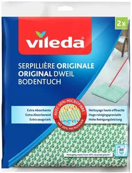 Vileda Bodentuch 60 x 50 cm 2-tlg.