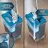 CLEANmaxx Komfort-Mopp Wischsystem 2-Kammer-Eimer 7L 360° (19909)