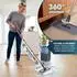 CLEANmaxx Komfort-Mopp Wischsystem 2-Kammer-Eimer 7L 360° (19909)