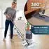 CLEANmaxx Komfort-Mopp DuoTank mit 2-Kammer-Eimer, 132cm Stiel (30094)