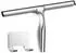 LuxusKollektion Duschabzieher 30cm, Edelstahl, silber, mit Selbstklebehaken
