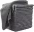 LuxusKollektion Mikrofaser Reinigungstücher grau 30x30cm, 20er Set