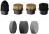 Hoto Tools Grip Cordless Spin Scrubber kabellos, 6 Aufsätze, IPX7 (HFE0032GL)
