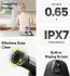 Hoto Tools Grip Cordless Spin Scrubber kabellos, 6 Aufsätze, IPX7 (HFE0032GL)