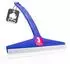 BigDean Duschabzieher Silikon blau 23,5cm, 3er-Set (1000381)
