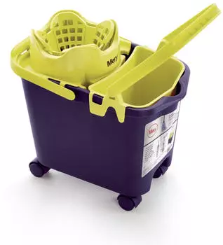 Mery Wischereimer mit Rollen 15L + 3L (269783)