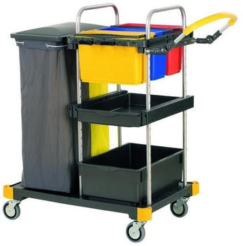 VERMOP Equipe Office Reinigungswagen (Edelstahl)