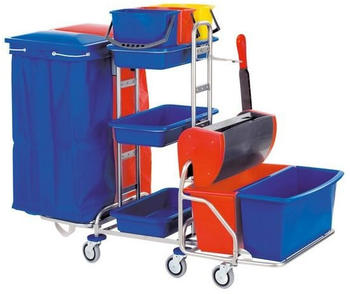 VERMOP Variant Twixter-Press Reinigungswagen mit Presse