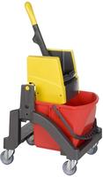 Reinigungswagen Eimer 1 x 17l u.Presse Ku.VERMOP
