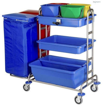 VERMOP Variant Des Desinfektionswagen (Edelstahl)