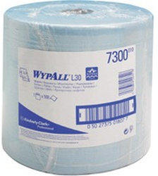 Kimberly-Clark WYPALL L30 (KC 7300) Wischtücher Grossrolle blau