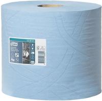 Tork Extra Starke Industrie Wischt&uuml;cher, 3-lagig, blau, W1/W2 130081 , 1 Packung = 2