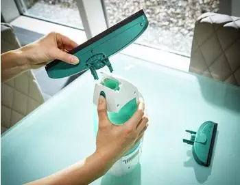 Leifheit Fenstersauger 51016 Dry & Clean – Vielseitige Einsatzmöglichkeiten für verschiedene Oberflächen