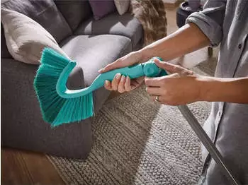 Leifheit Wand - und Staubbesen Dusty Handgerät (41524) – Leifheit Dusty – kompakter Kehrbesen für alle Oberflächen