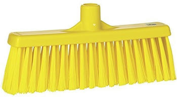 Vikan Kehrbesen mit Rechtgewinde medium, 31 cm gelb