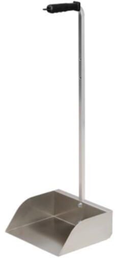 Flora Kehrschaufel Kehrboy Aluminium, Höhe 75 cm robuste und leichte Standkehrschaufel