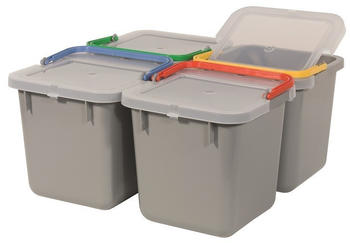 Numatic Putzeimer 6-Liter, grau mit Henkel gelb grauer Putzeimer mit farbcodiertem Henkel