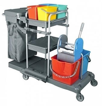 RMV Systemwagen PE Prince 2 x 18 L Reinigungswagen dazu 4 x 6 L Eimer
