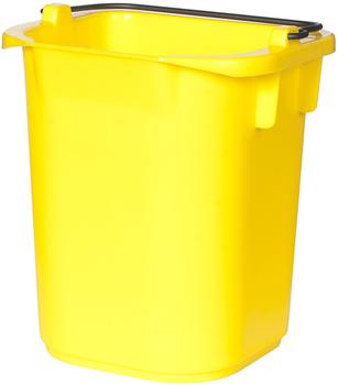 Rubbermaid Hygen gelb 5 L Kunststoffeimer passend für Reinigungswagen Hygen