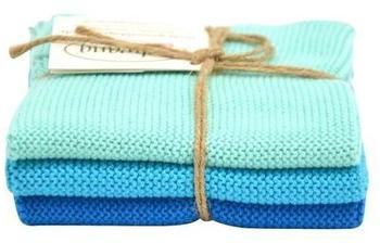 Solwang Wischlappen 3er Kombi dunkel Aqua