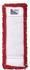 Sprintus Chenille Mop 50 cm rot mit Ihrem Firmenlogo 50 Stück/Karton