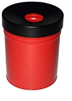 Certeo Abfallbehälter selbstlöschend Volumen 30 l rot