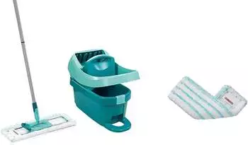 Leifheit Profi XL 55096 mit Bodenwischer und Rollen inkl Ersatzbezug micro duo Leifheit Profi XL 55096 mit Bodenwischer und Rollen inkl Ersatzbezug micro duo