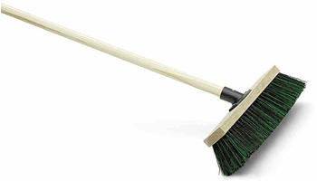 Siena Home 90235276 Gartenbesen 40cm m. Stiel ARENGA/ELASTON schw/grün
