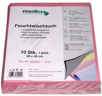 meiko Textil Wischtuch Die Softigen rosa 35x40cm Feuchtwischtuch