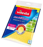Vileda Actifibre Universal-fensterreinigungstuch Mit Saugf&auml;higkeit