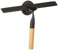 WENKO Turbo-Loc Badezimmerwischer Mod. Bambusa aus Bambus und Edelstahl 24834100