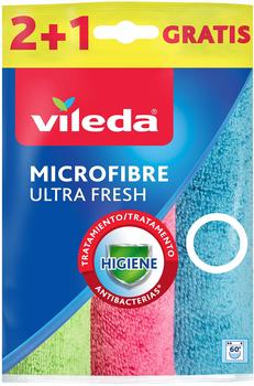 Vileda Mikrofasertuch Ultra Fresh Mehrfarbig 3 Stück