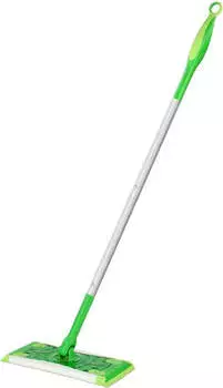 Swiffer Systemstarter (Bodenstab + 8 Trockent&uuml;cher + 3 Wet Wischt&uuml;cher)