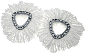 vhbw 2x Wischbezug passend für Vileda Easy Wring & Clean, Turbo Easy Wring Wischmopp - Ersatzkopf,