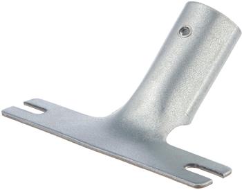 Masta Metall-Stielhalter für Besenstiele bis ø 23,5 mm Schraubhalter für Besen