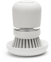 brabantia 30 26 40, brabantia - soap dispensing dish brush - polyester - light grey