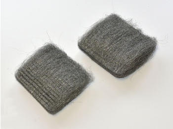 Nespoli Stahlwolle-Handpads Feinheitsgrad 2, 2 Stück (GLO760100126)