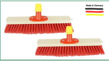 Novaliv 2x Strassenbesen 40 cm Besenkopf