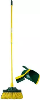 Novaliv Straßenbesen Set - 4 Stück Elaston Besen 50cm Für Garten & Winter