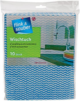 flink & sauber Wischtuch 10St