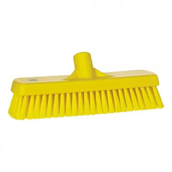 Vikan Wand- und Bodenschrubber 30,5 cm harte Borsten gelb