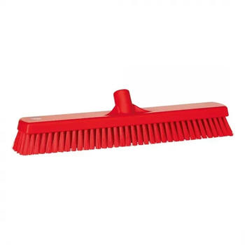 Vikan Wand- und Bodenschrubber 47 cm harte Borsten rot