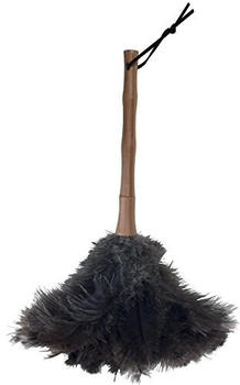 MSV France Staubwedel Strauß Bambusgriff Feder Staubwischer Strauss Natur Straußenfedern 56 cm Bambus